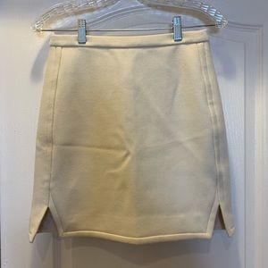 J Crew ivory/cream skirt